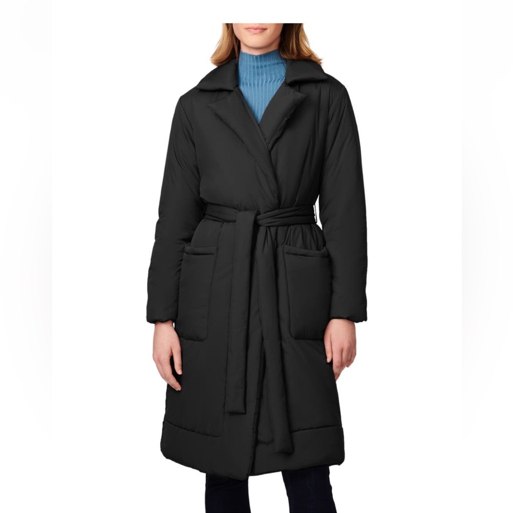 BERNARDO Recycled Puffer Trench Coat
